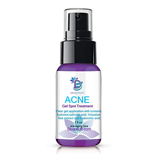Diva Stuff Acne Treatment Kit - Fast-Acting Blemish Relief, Hydrating Ingredients - 1oz