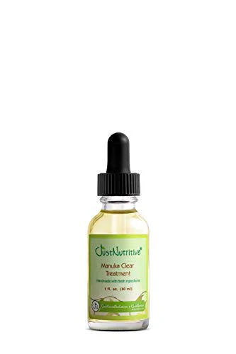 Just Nutritive Manuka Acne Treatment Kit - Nourishes & Calms Skin, No Harsh Chemicals - 1 Fl Oz