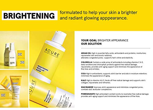 Acure Face Mask - Brightens Skin with Niacinamide & Kale, Vegan, 1 Single Use - Image 5