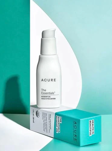 Acure Rosehip Carrier Oil - Balances Moisture, Rich in Essential Fatty Acids - 1 oz - Image 3