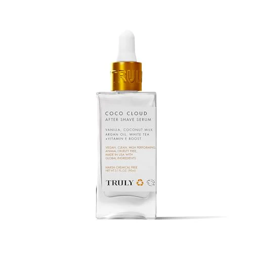 Truly Beauty Coco Cloud After Shave Oil - Alleviates Irritation & Ingrown Hairs - 3 Fl Oz