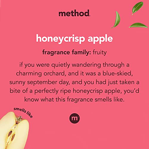 Method All-Purpose Cleaner - Plant-Based Power, Biodegradable, Honeycrisp Apple - 3x28oz - Image 3