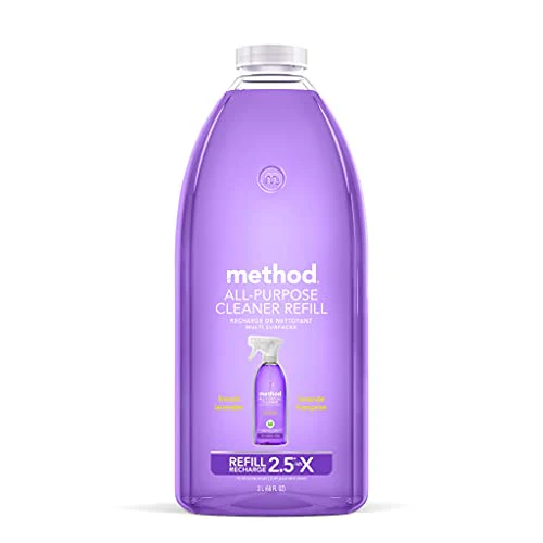 Method All-Purpose Cleaner Refill - Plant-Based Power, Cruelty-Free, French Lavender - 68oz