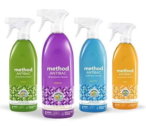 Method Antibacterial All-Purpose Cleaner - Kills 99.9% Germs, Bamboo Scent - 4 Pack, 28 oz Bottles - Image 5