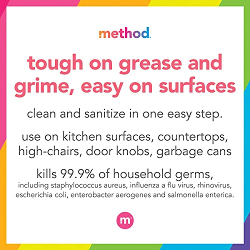 Method Antibacterial Disinfectant Spray - Kills 99.9% of Germs, Bamboo Scent - 28oz, Pack of 8 - Image 3