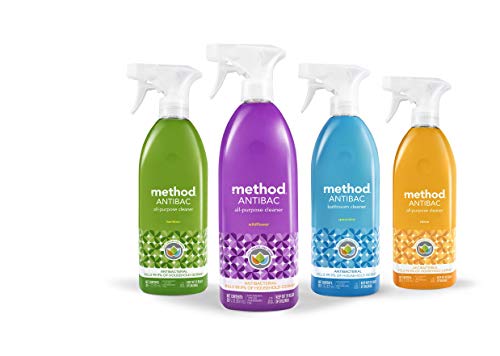 Method Antibacterial Disinfectant Spray - Kills 99.9% of Germs, Bamboo Scent - 28oz, Pack of 8 - Image 4
