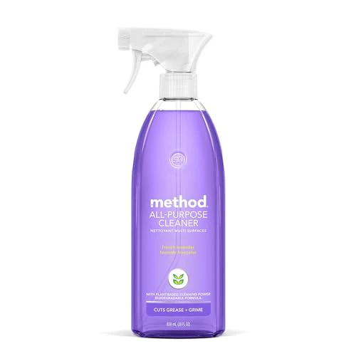 Method All-Purpose Cleaner - Plant-Based Formula, Biodegradable, French Lavender Scent - 28oz