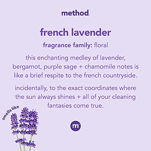 Method All-Purpose Cleaner - Plant-Based Formula, Biodegradable, French Lavender Scent - 28oz - Image 3