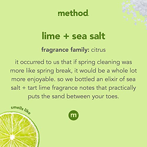Method All-Purpose Cleaner Spray - Plant-Based, Biodegradable, Lime + Sea Salt Scent - 28oz - Image 3