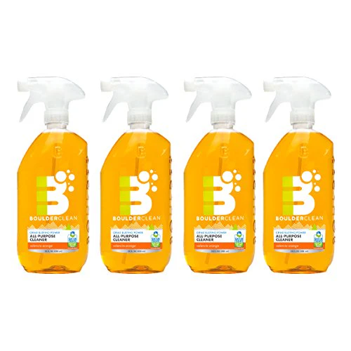 Boulder Clean All Purpose Cleaner - Plant-Based Grease Dissolver, Natural Valencia Orange - 28oz - Image 2