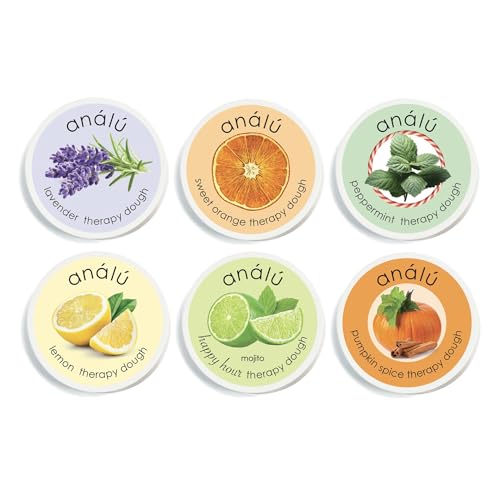 Analu Lavender Therapy Dough - Natural Stress Relief, Aromatherapy & Sensory Play - 1 Pack - Image 2
