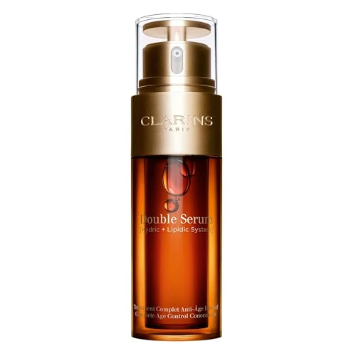 Clarins Double Serum - Firming Anti-Aging Boost, 21 Plant Ingredients for Radiant Skin - 30ml