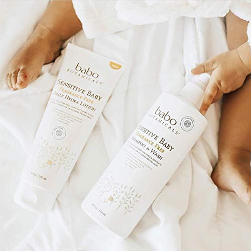 Babo Botanicals Baby Lotion - Hydrating for Sensitive Skin, EWG Verified, Vegan - 8oz - Image 11