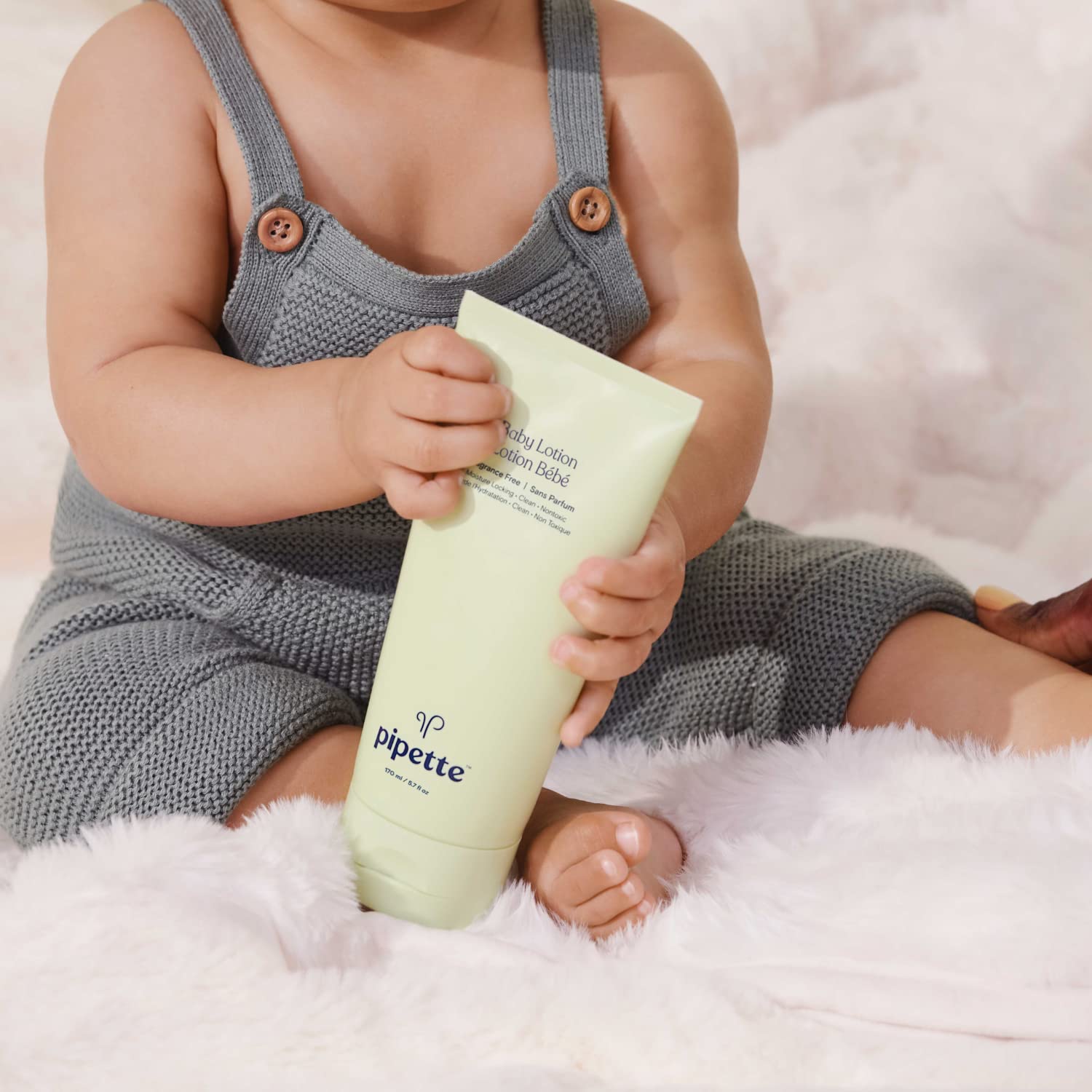 Pipette Baby Lotion - Hydrates & Nurtures Delicate Skin, Plant-Derived Ingredients - 5.7 fl oz - Image 5
