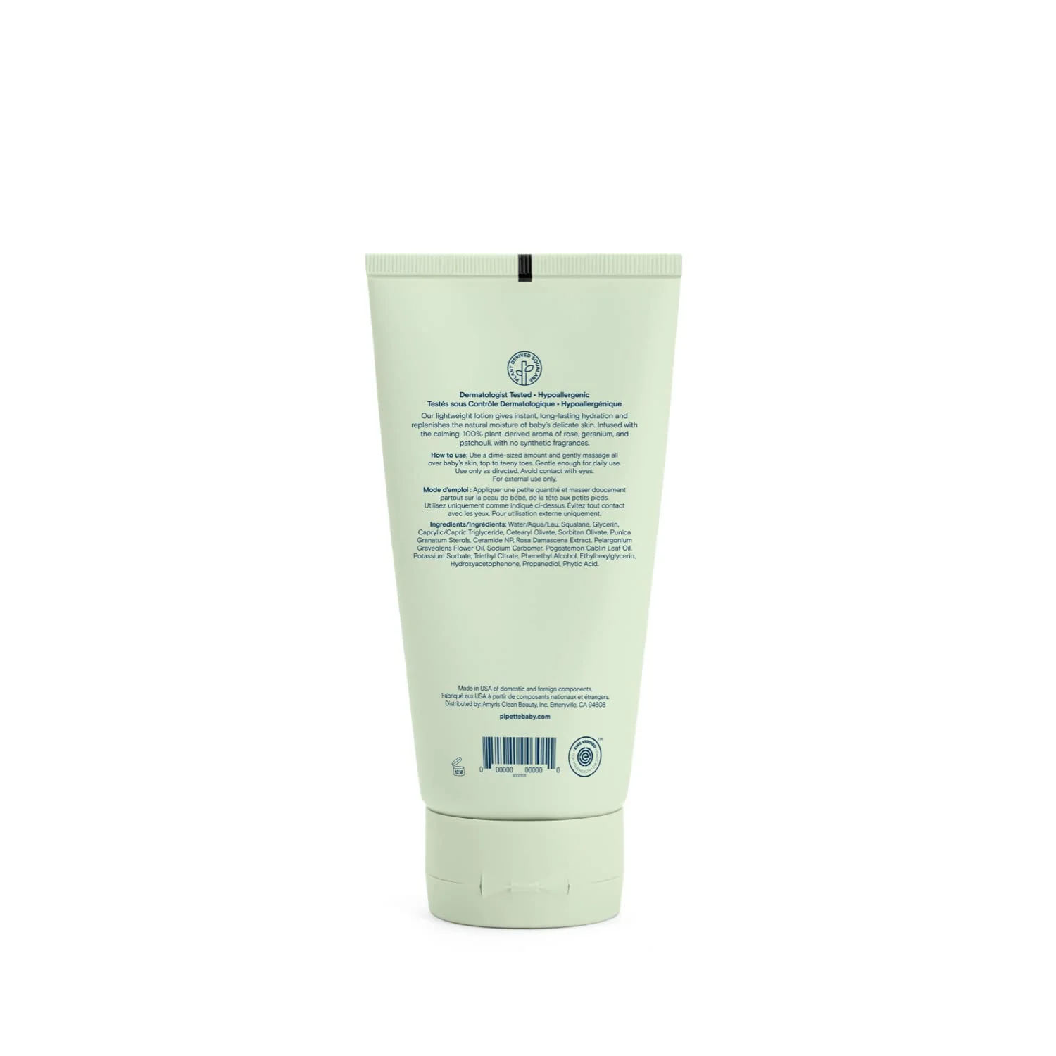 Pipette Baby Lotion - Hydrates & Nurtures Delicate Skin, Plant-Derived Ingredients - 5.7 fl oz - Image 7