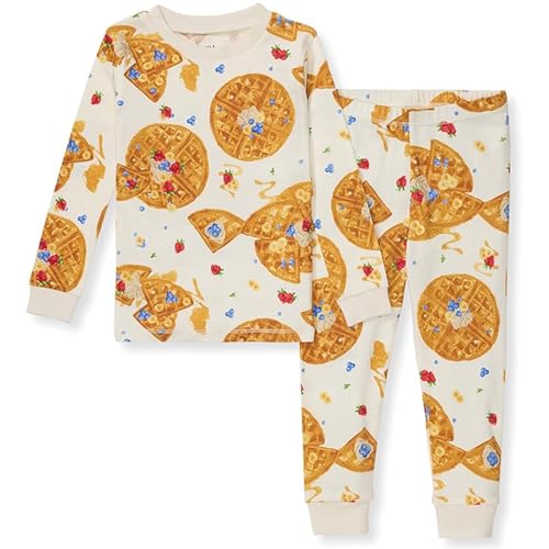 Burt's Bees Baby Boys' Pajamas - 100% Organic Cotton, Snuggly Soft, True-to-Size - Haunted Castle - Image 2