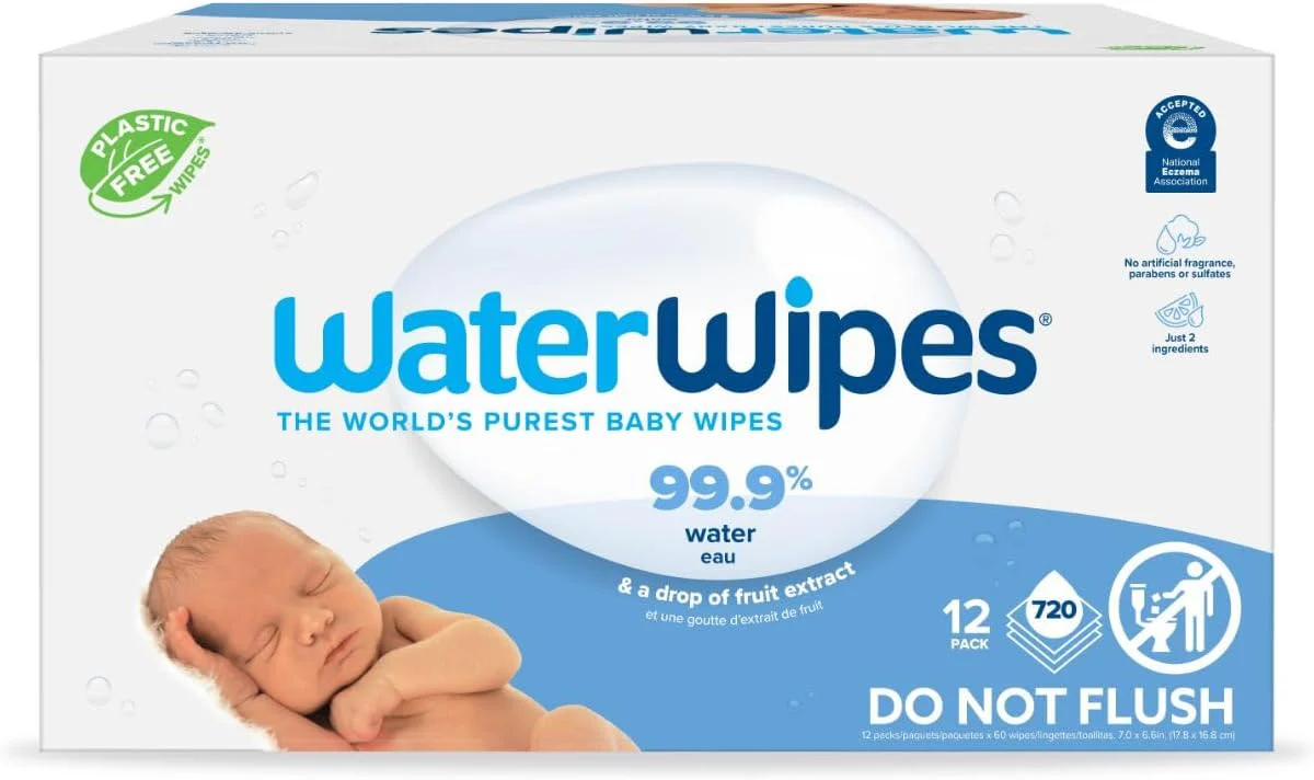 WaterWipes Baby Wipes - 99.9% Purified Water, Hypoallergenic for Sensitive Skin - 300 Count - Image 11