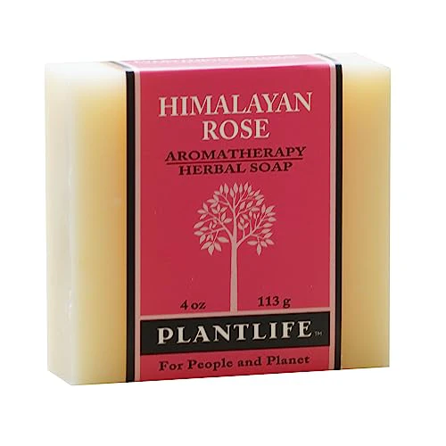 Plantlife Himalayan Rose Bar Soap - Moisturizing Cleanser with Plant-Based Ingredients - 4 oz - Image 2