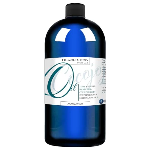 Dr Joe Lab Egyptian Black Seed Oil - Nourishing for Hair & Skin, Unrefined, 32 oz