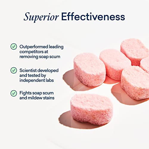 BLUELAND Bathroom Cleaner Refill Tablets - Powerful, Plant-Based Formula, Eucalyptus Mint - 4 Pack - Image 3