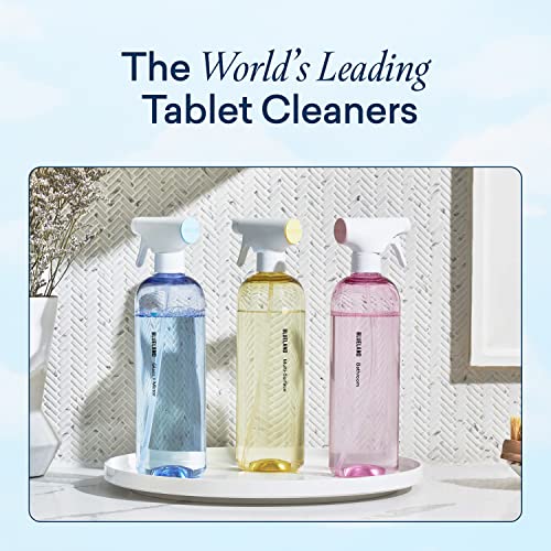 BLUELAND Bathroom Cleaner Refill Tablets - Powerful, Plant-Based Formula, Eucalyptus Mint - 4 Pack - Image 7