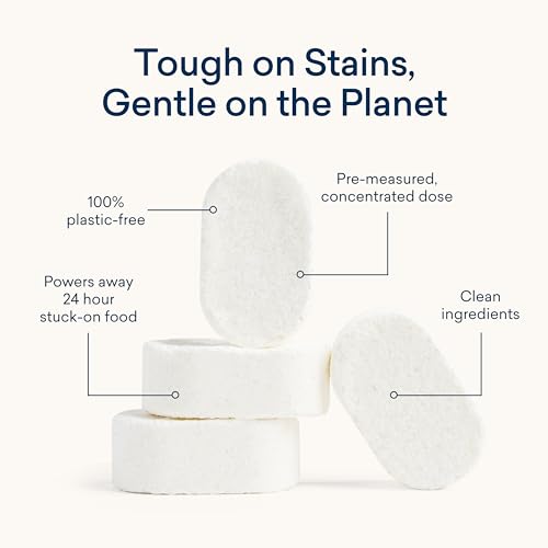 BLUELAND Dishwasher Detergent Tablets - Tough on Stains, Plant-Based, 36 Count - Image 3