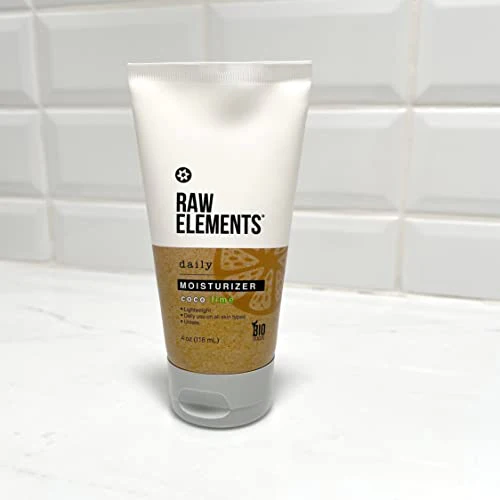 Raw Elements Daily Moisturizing Lotion - Hydrating Cocoa Butter & Vitamin E, Reef-Safe - 4oz - Image 4