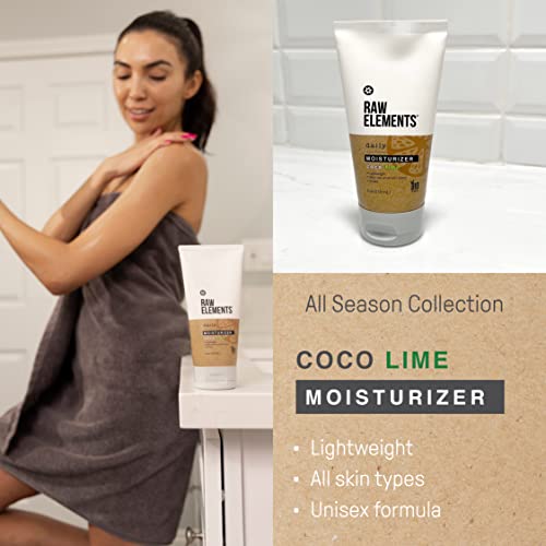 Raw Elements Daily Moisturizing Lotion - Hydrating Cocoa Butter & Vitamin E, Reef-Safe - 4oz - Image 6