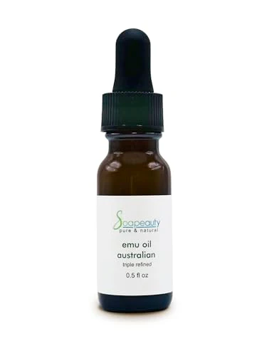 Australian Emu Oil Body Moisturizer - Promotes Hair Growth, Hydrates Sensitive Skin - 0.5 fl oz
