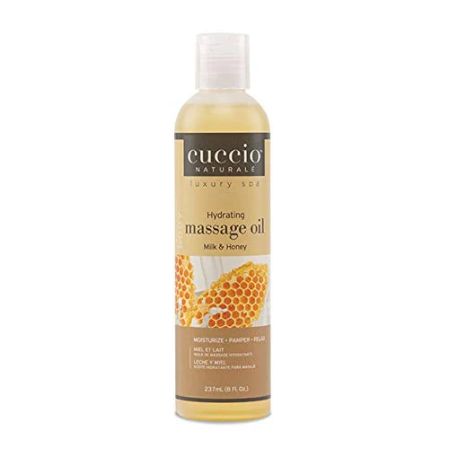 Cuccio Naturale Body Oil - Deeply Hydrating, Paraben-Free with Milk & Honey - 8oz