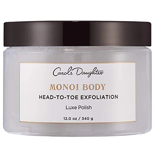 Carol's Daughter Monoi Body Scrub - Gently Exfoliates, Nourishes with Monoi Oil - 12oz