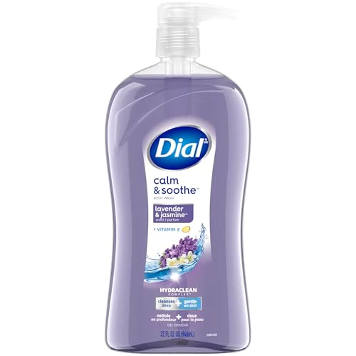 Dial Body Wash - Deeply Cleansing, Lavender & Jasmine Fragrance, Dermatologist Approved - 32oz