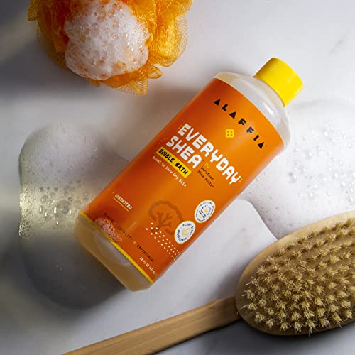 Alaffia Shea Bubble Bath - Deep Relaxation, Moisturizes Skin, Fair Trade Shea Butter - 16 Fl Oz - Image 5