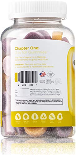 Chapter Calcium with Vitamin D3 Gummies - Supports Bone Health, Kosher, 60 Chewable Gummies - Image 2