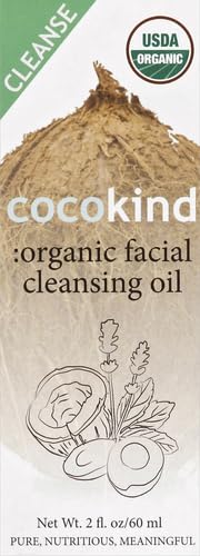 Cocokind Organic Facial Cleansing Oil - Gentle Makeup Remover, USDA Certified Organic - 4oz - Image 4