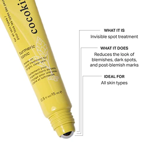 Cocokind Turmeric Tonic - Reduces Blemishes & Dark Spots, Organic Ingredients - 0.5oz - Image 3