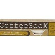 CoffeeSock Reusable Coffee Filters - Organic Cotton, Better Flavor, Durable 1-Year Set (2) - Image 2