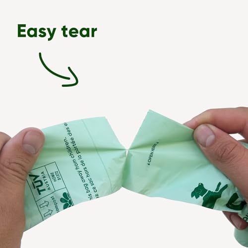 Beco Home Compostable Poop Bags - Leak-Proof, Biodegradable, Recycled Packaging - 48 Bags - Image 2