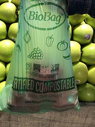BioBag Compostable Produce Bags - Durable & Certified for Organics Programs - 15x17, 1120 Count - Image 2