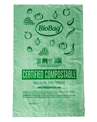 BioBag Compostable Produce Bags - Certified Compostable, GMO-Free, 3200 Bags, 11x17 - Image 3