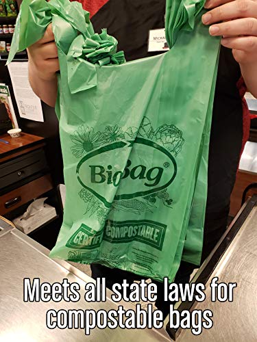 BioBag Compost Bags - 100% Certified Compostable, 20lb Capacity, 500 Count - 10 Gallon Size - Image 2
