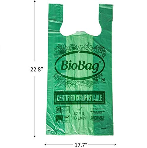 BioBag Compost Bags - 100% Certified Compostable, 20lb Capacity, 500 Count - 10 Gallon Size - Image 4