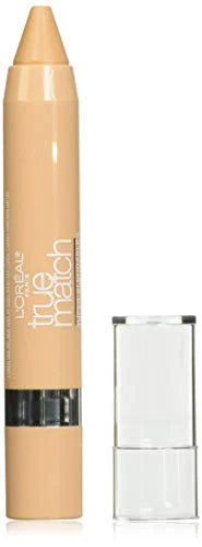 L'Oreal Paris True Match Crayon Concealer - Buildable Coverage, Precise Application - Light/Medium