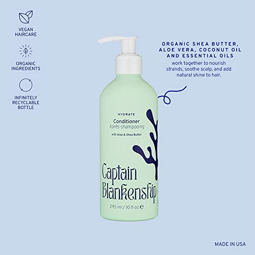 Captain Blankenship Hydrate Conditioner - Moisturizes & Softens, Organic Ingredients - 10 Fl Oz - Image 7