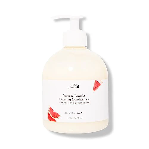 100% PURE Yuzu & Pomelo Conditioner - Revitalizes Shine, Hydrates with Kelp & Flax Seed Oil - 16oz