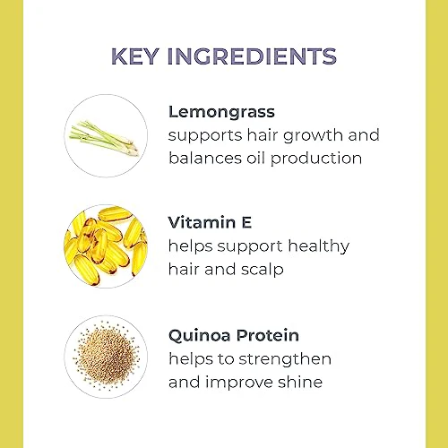 Derma E Restoring Conditioner - Nourishing Volume & Shine with Lemongrass & Vitamin E - 10oz - Image 6