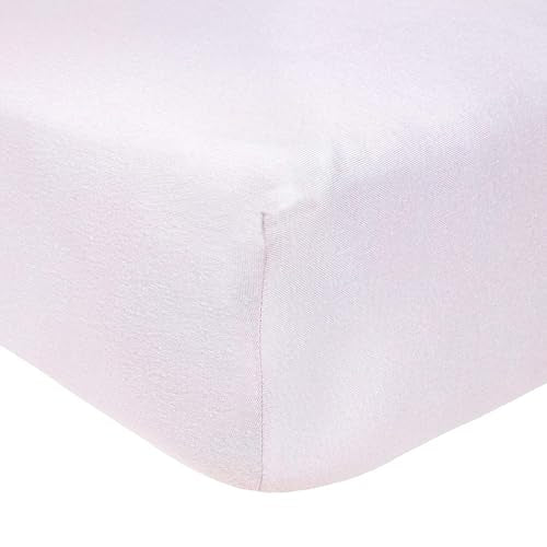 Burt's Bees Baby Crib Sheet - Soft Lavender, Organic Cotton, Hypoallergenic - 52x28 Inch - Image 4