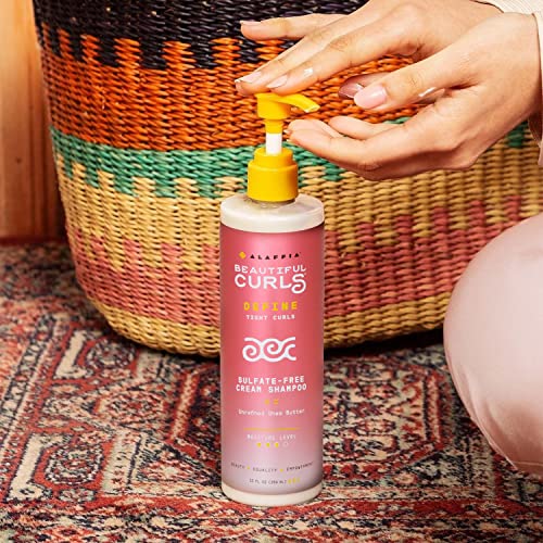 Alaffia Curl Defining Shampoo - Moisturizes & Activates Curls with Shea Butter, 12 Fl Oz - Image 6