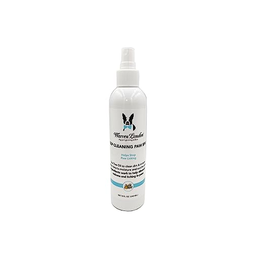 Warren London Paw Spray - Soothing & Moisturizing with Tea Tree Oil & Aloe Vera - 8oz