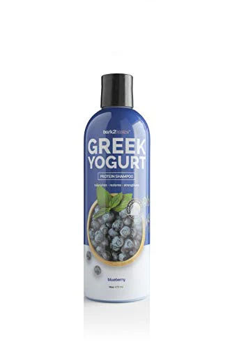 Bark2Basics Blueberry Greek Yogurt Dog Shampoo - Nourishes & Restores Moisture, 16oz